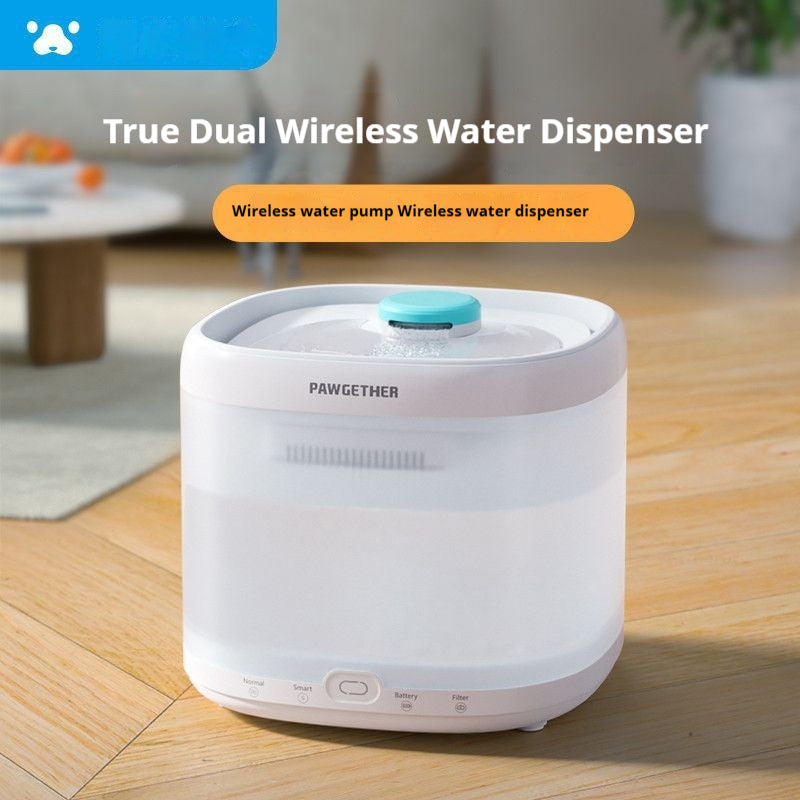 Pet Small To Big Cat Unplugged Pet Water Apparatus