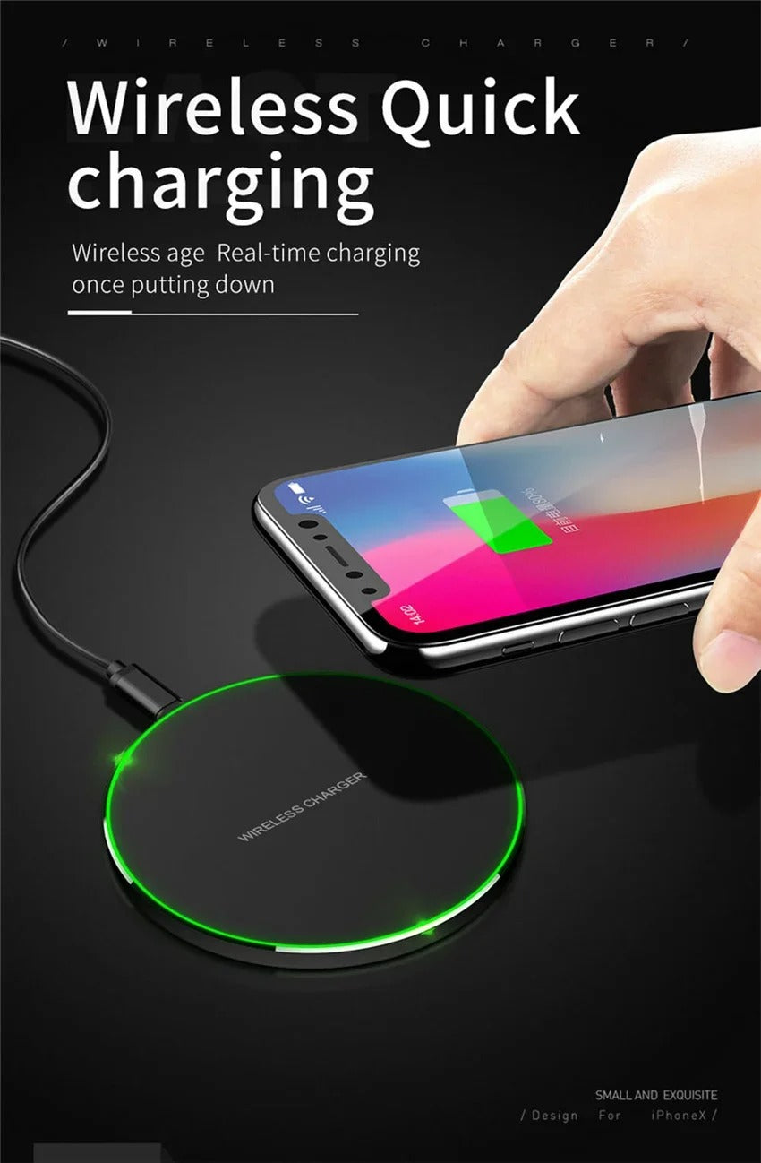 Chargeur sans fil rapide 30W pour 15 14 13 12 X Pro Max 8 Galaxy S23 Xiaomi charge sans fil