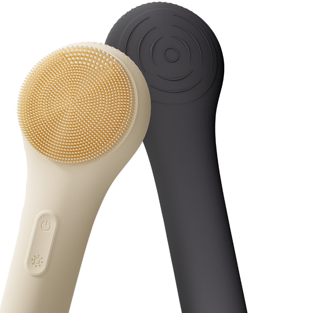 Nettoyeur du visage à ultrasons en silicone
