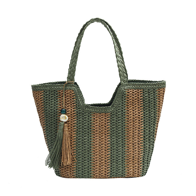 Sac à bandoulière en tissu coloré tissé à la main