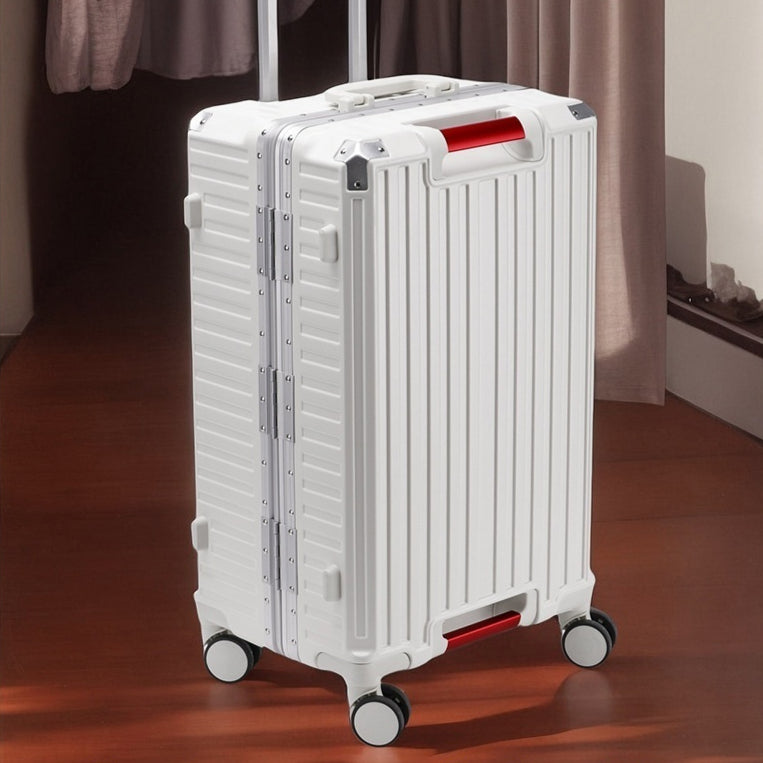 Trolle en aluminium de voyage avec serrure combinée