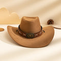 Été hommes et femmes matching métal boucle point croisé Versatile Eye-catcher Western