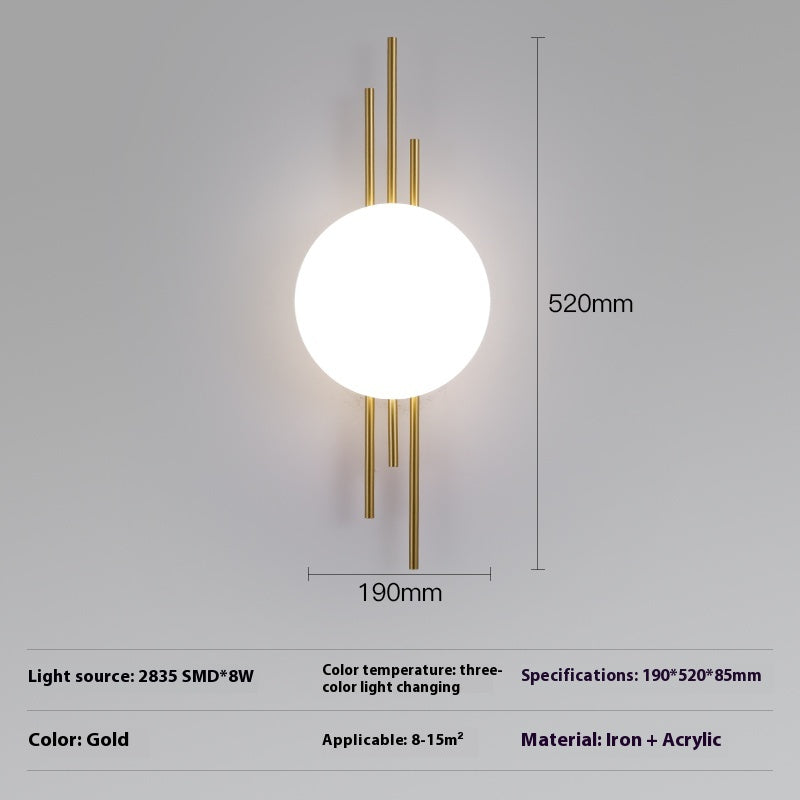 Lampe murale minimaliste moderne