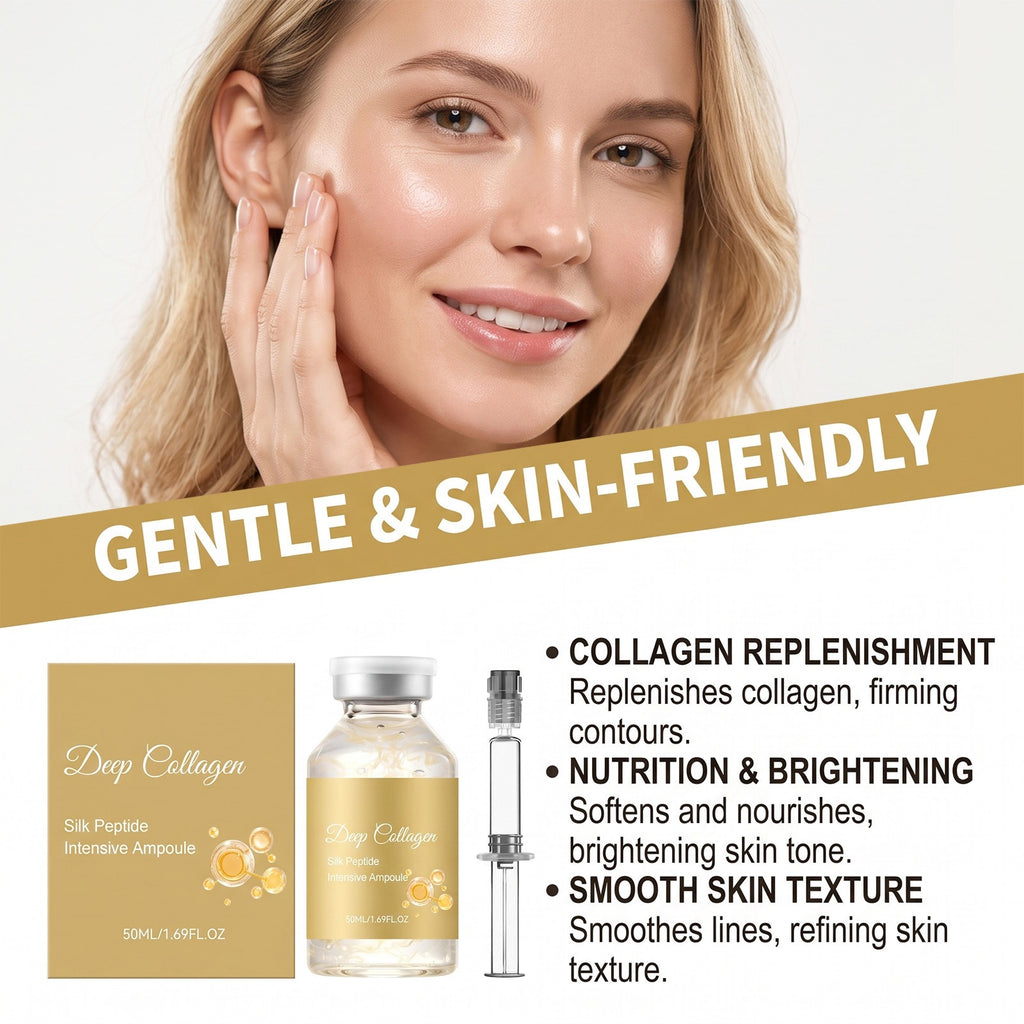 Ampoule intensive en peptide de soie