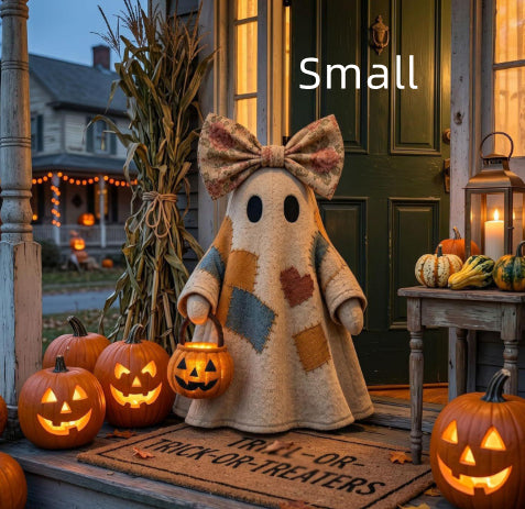 Patchwork Ghost Décoration d'Halloween