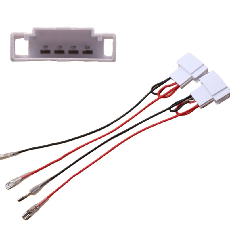 Haut-parleur de voiture Harnais Adaptateur compatible avec VW Passat Jetta Golf Touareg Beetle Eos GLI GT