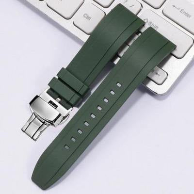 Bracelet de libération rapide en caoutchouc 22mm