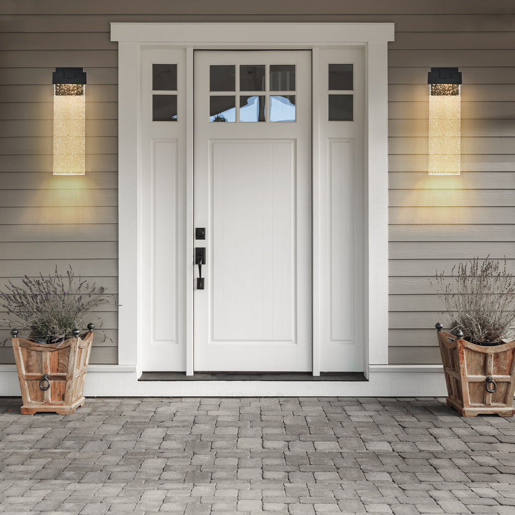 18"(H) 1-pack 12W Modern Outdoor Wall Light luminaire