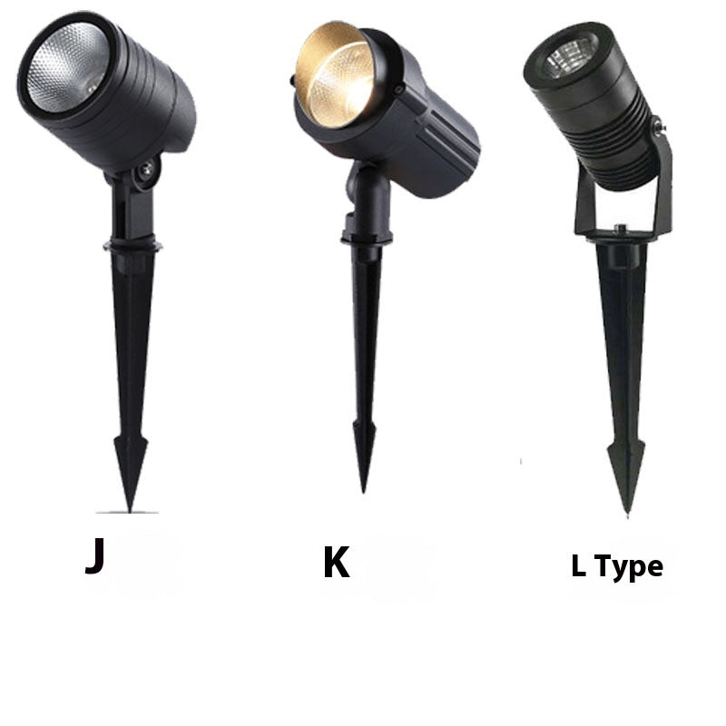 Arbre Paysage Spotlight LED Outdoor Lampe de sol imperméable