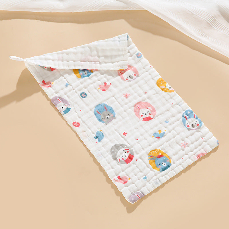 Baby Bibs Kids Printed Face Towels