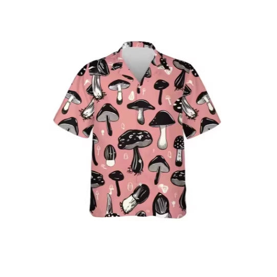 Chemise Homme imprimé en 3D avec motif abstrait haut de plage