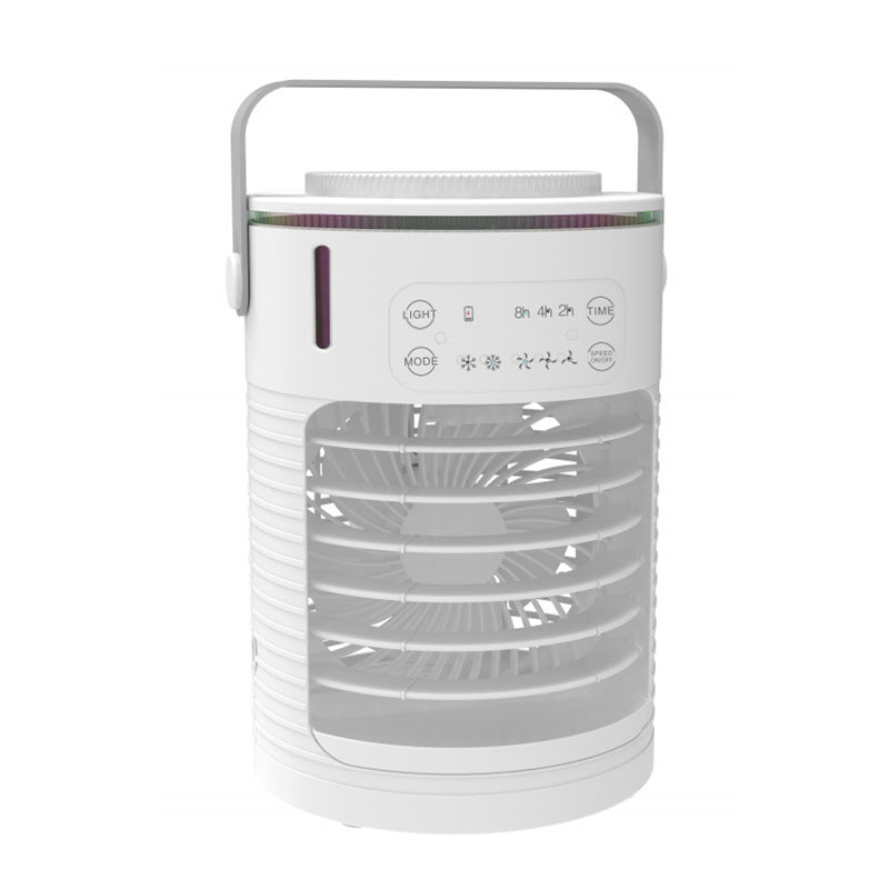 Ventilateur de bureau rechargeable avec réglages 3 vitesses