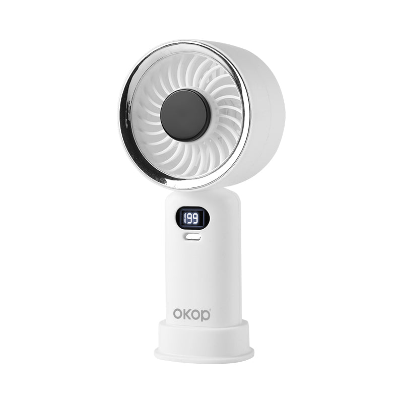 KP-F30 modèle ventilateur portatif usine affichage numérique haute vitesse comprend la base de vente article Lo