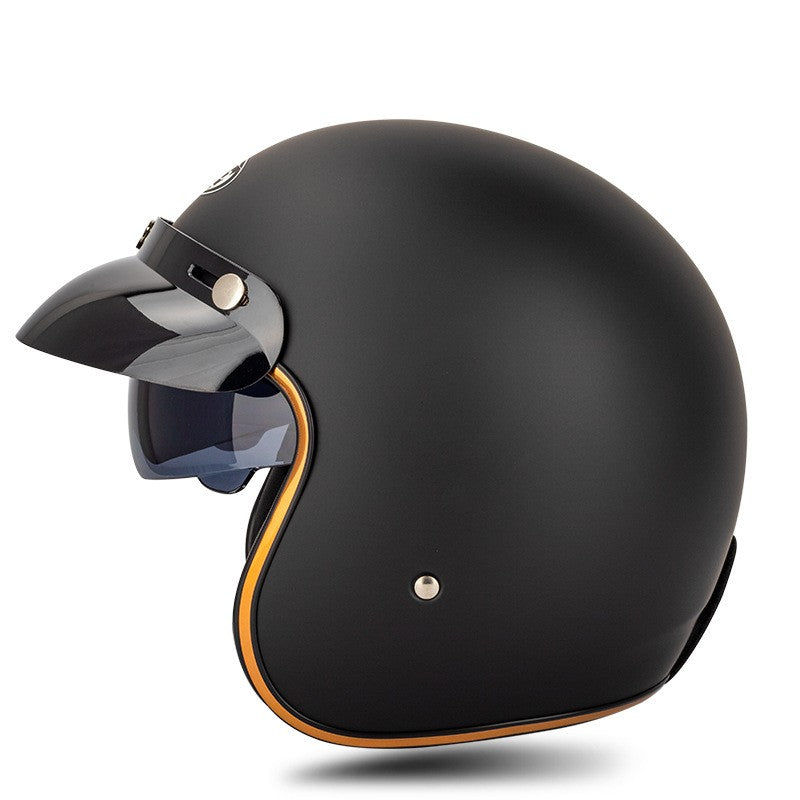 Casque d'équitation extérieur rétro pour hommes et femmes