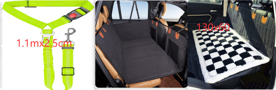 Coussin de chien de voiture non-dérapant épais
