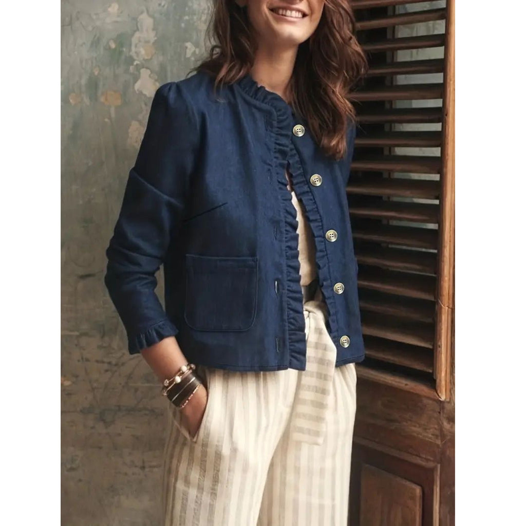 Manteau mode à manches longues pour femmes