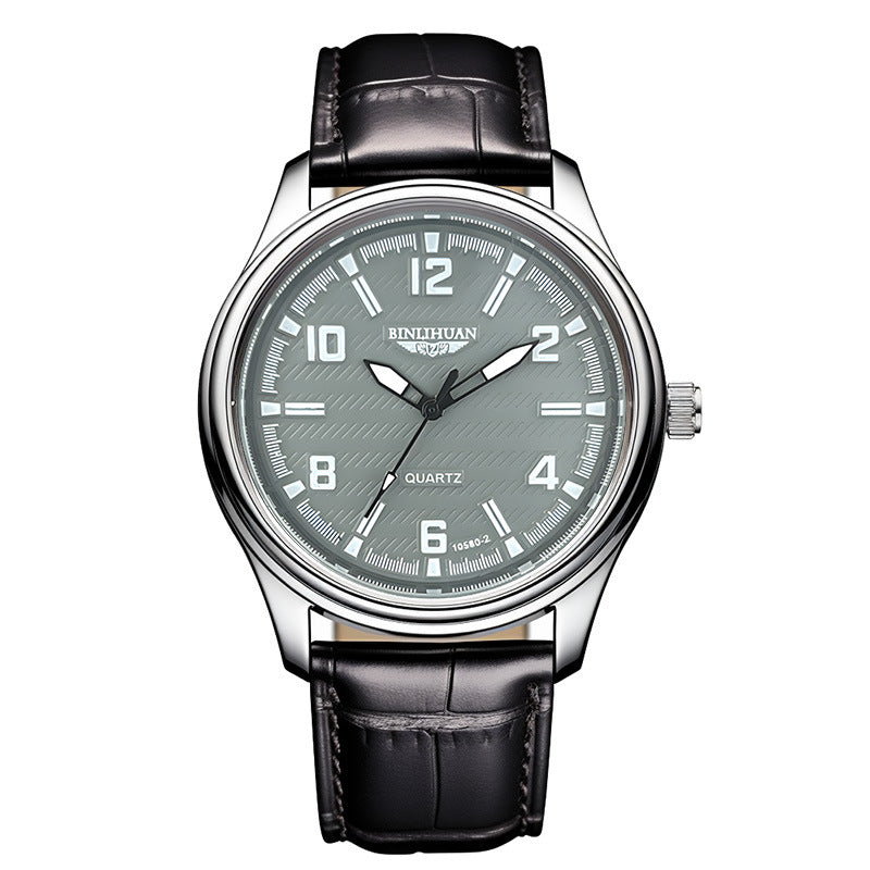Bracelet de montre en cuir minimaliste pour hommes
