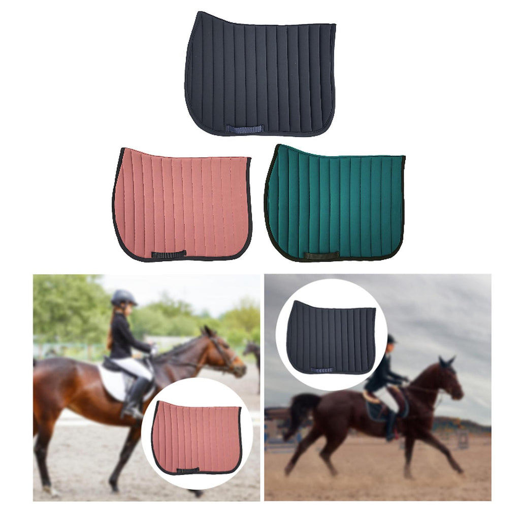 Saddle Mat Sweat Pad Sweat Horse Equipment d'équitation Shock Absorption Sweat Pad
