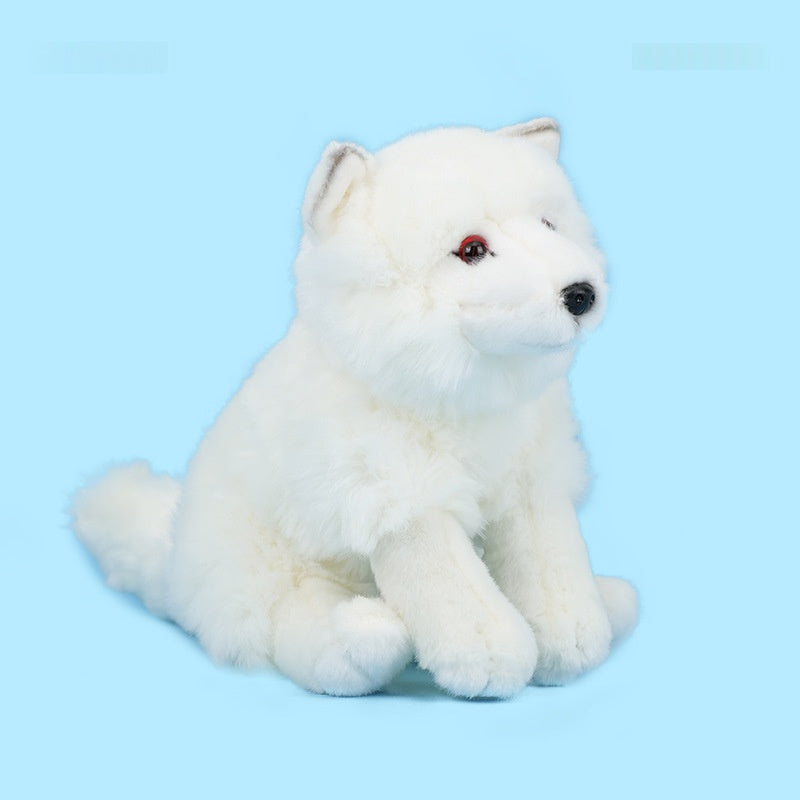 Cadeau enfant Compagnon Poupée peluche jouet blanc