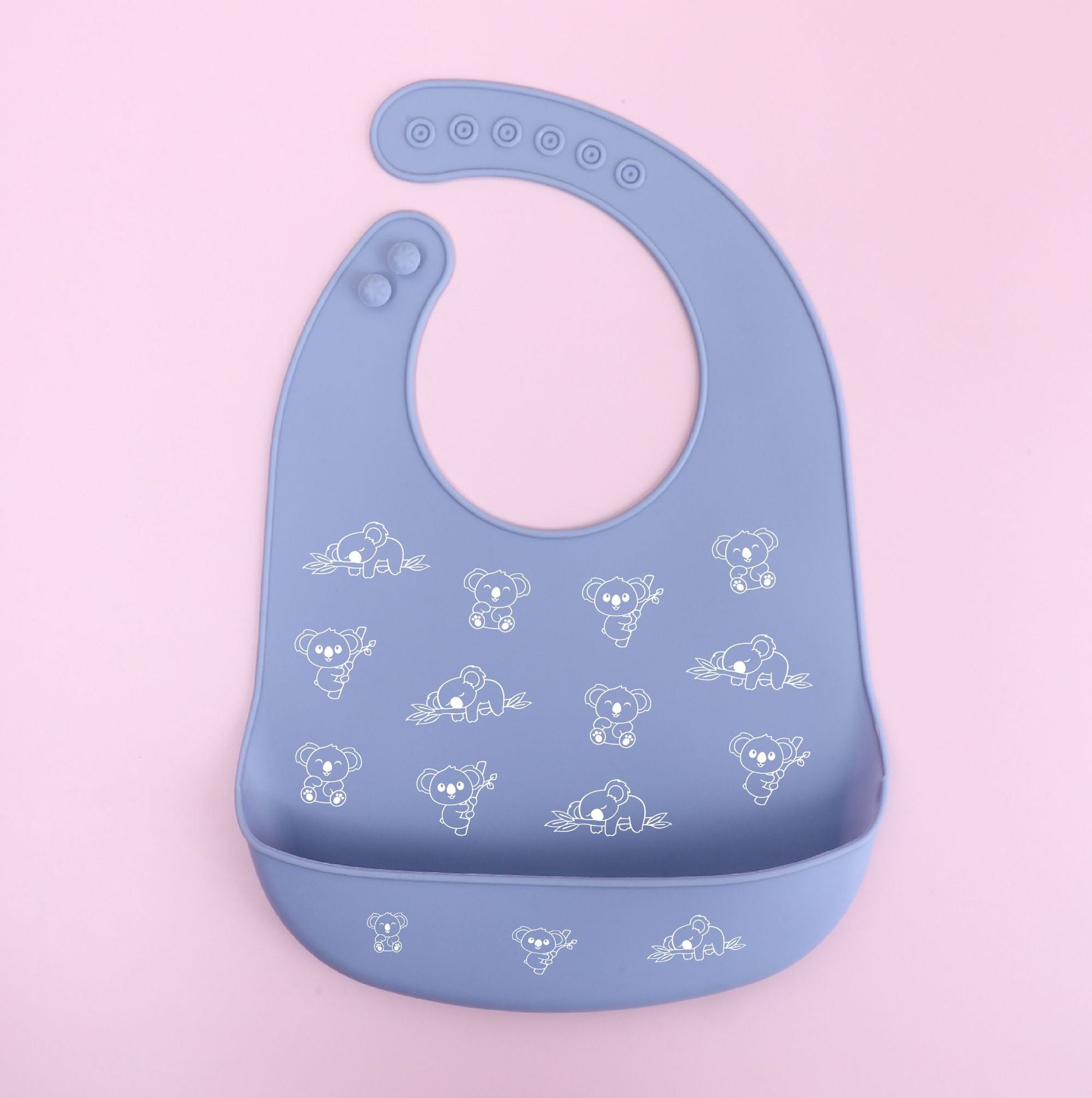 Bébé dessin animé créatif imprimé silicone Bib