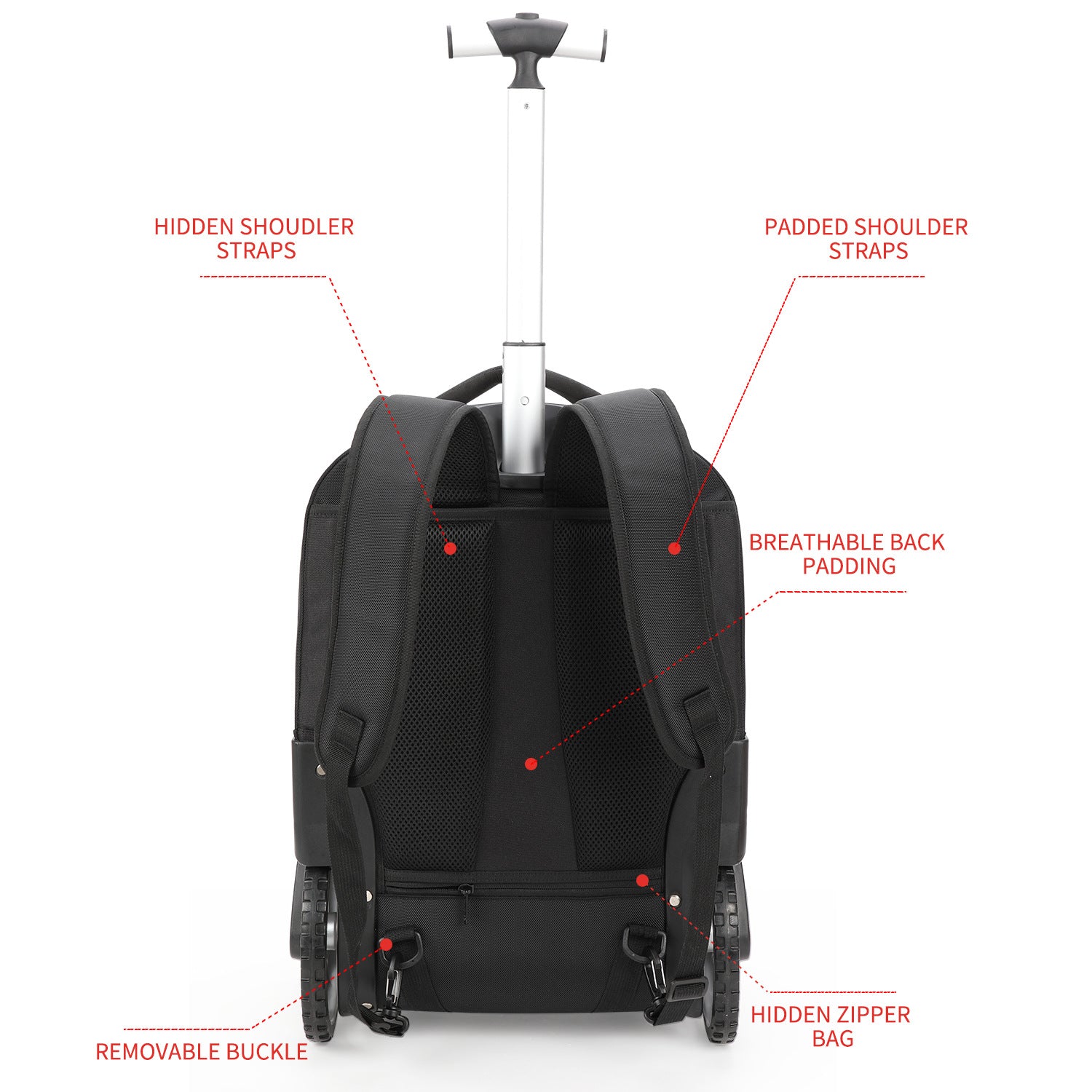 Sac de chariot de 18 pouces de grande capacité