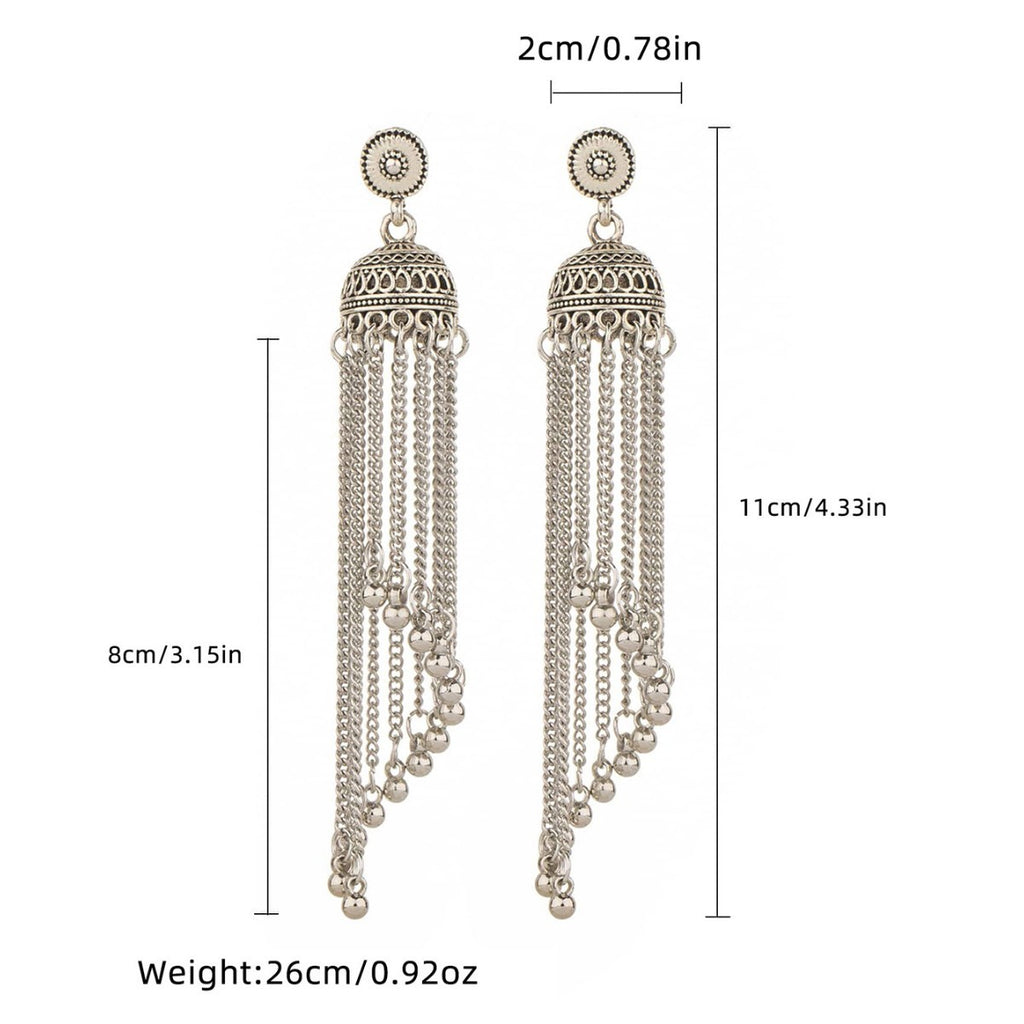 Boucles d'oreilles style exotique Vintage Artistique et Classique