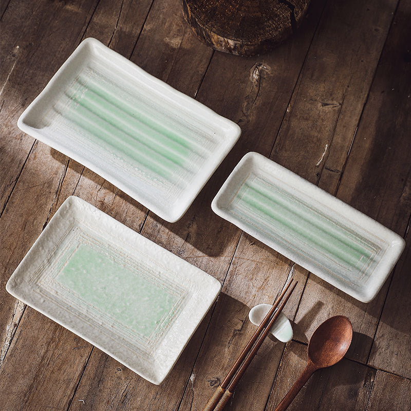 Dessert Sushi Cold Dish Céramique Maison Couleur Underglaze