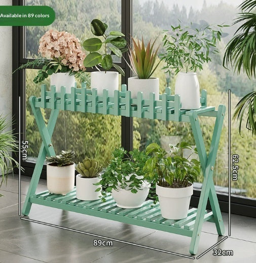 Moso Bambou Fleur Stand Multi-à étages Fleur Stand