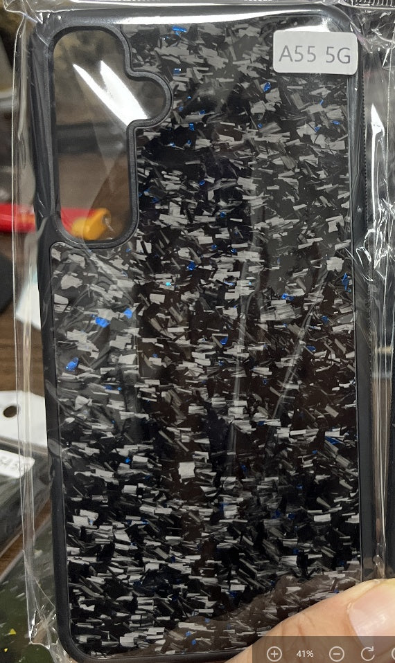 Coquille de téléphone en fibre de carbone européenne et américaine