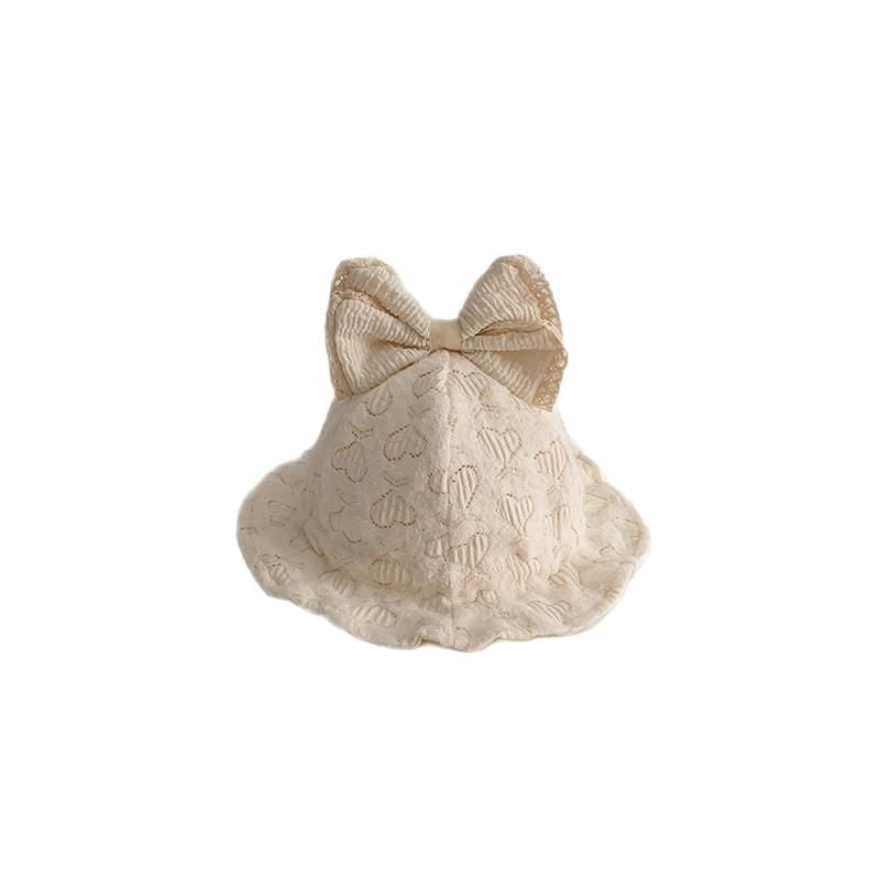 Chapeau Bow Fisherman à l'épreuve du vent Nouveau-né Petit mois Garder le chapeau de seau chaud bébé