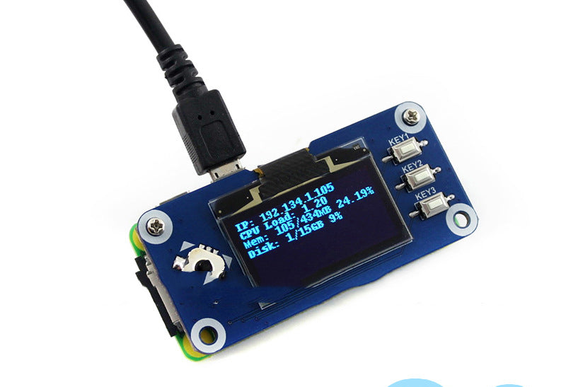 1.3 Affichage SPI du module d'extension OLED de pouce
