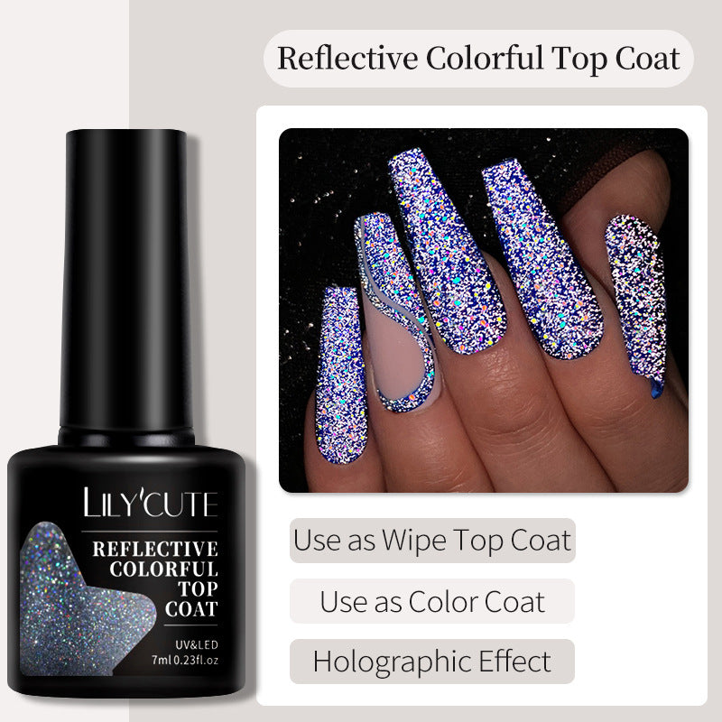Topcoat Nail Fonction polonaise Adhésive