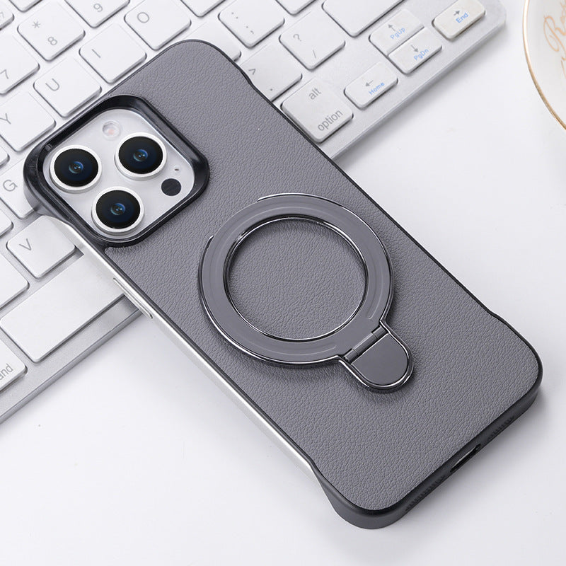 Couverture de protection sans cadre de boîtier de téléphone magnétique