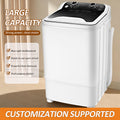 75kg Machine de lavage mini grande capacité et lave-chaussures Combo Supports Drop Shipping