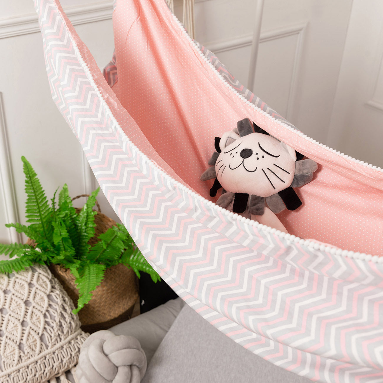 Panier de suspension extérieur pour enfants Hamac de dessin animé