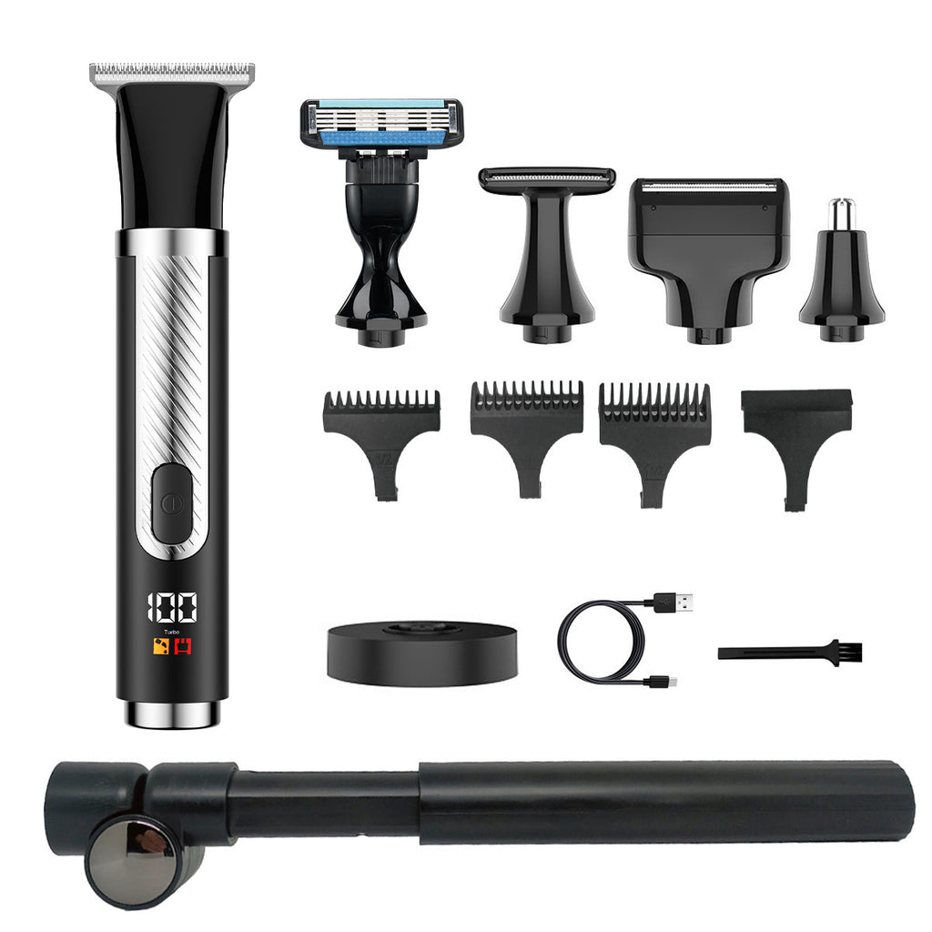 Rasoir électrique multifonctionnel pour hommes et ensemble de trimmer