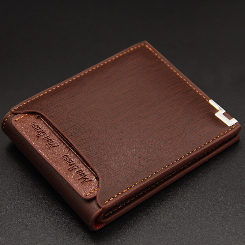 Wallet multifonctionnel à la mode et occasionnel en fer à bord de carte