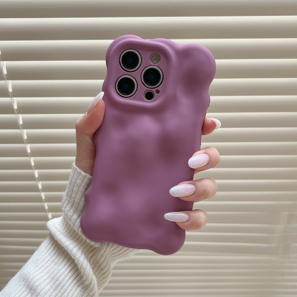 3D Meteorite Wave Case Téléphone compatible