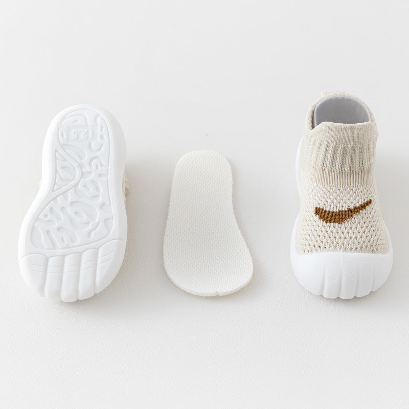 Springautumn Chaussures de première marche pour bébés garçons et filles respirant