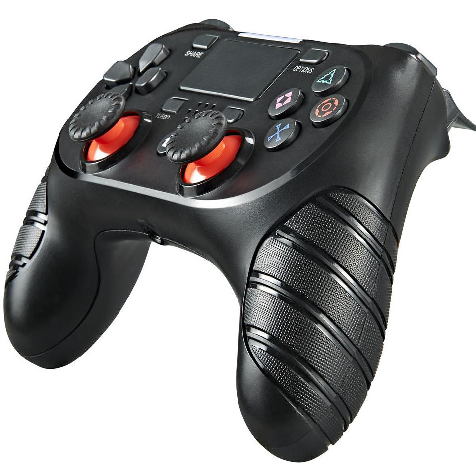 Poignée de jeu Six Axis Double Vibration avec Lumière
