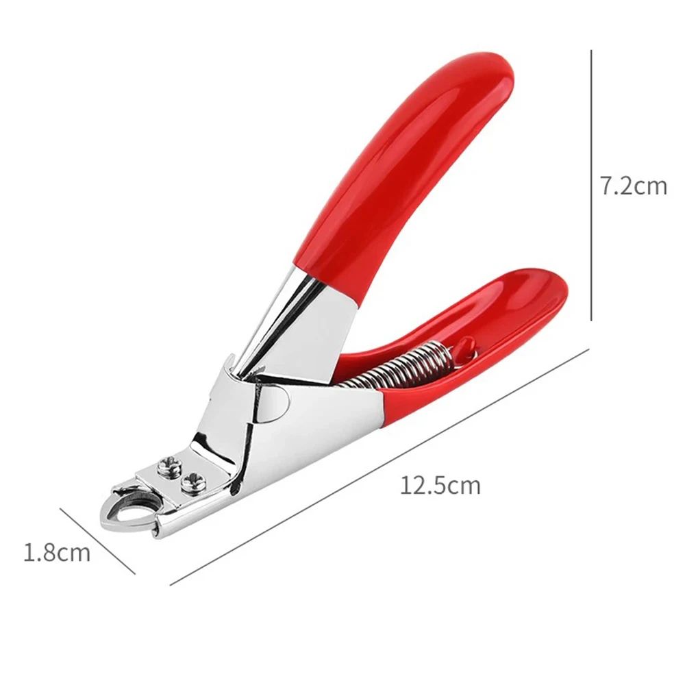 Cutter d'ongle de chien Type U Word False Conseils Professionnels Clippers de ongles Cutters droit Edge Ma