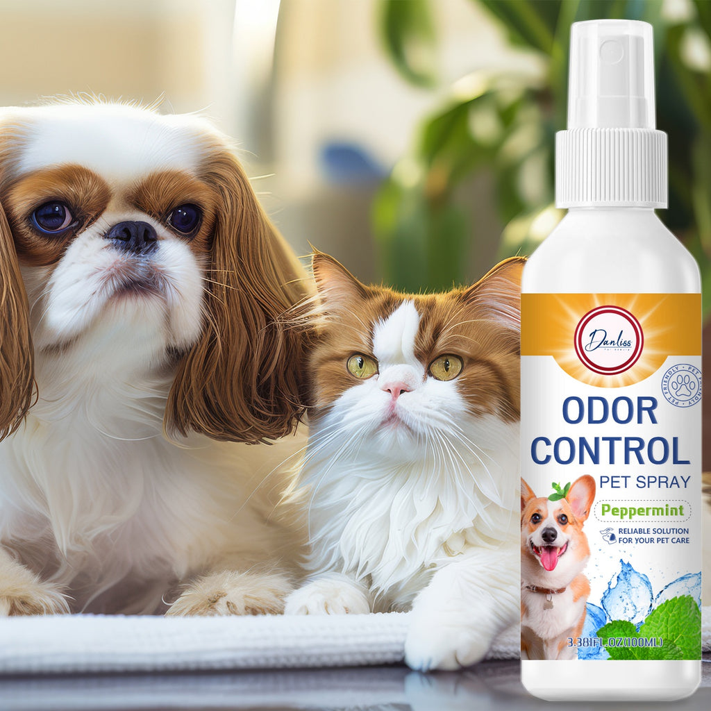 Vaporisateur antibactérien à longue durée de désodorisation pour chat et chien