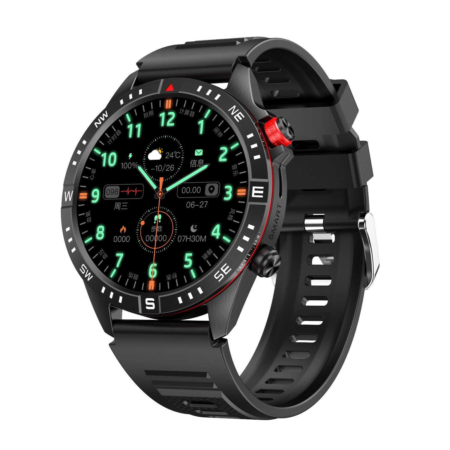 Smart Watch pour hommes paiement hors ligne multifonction