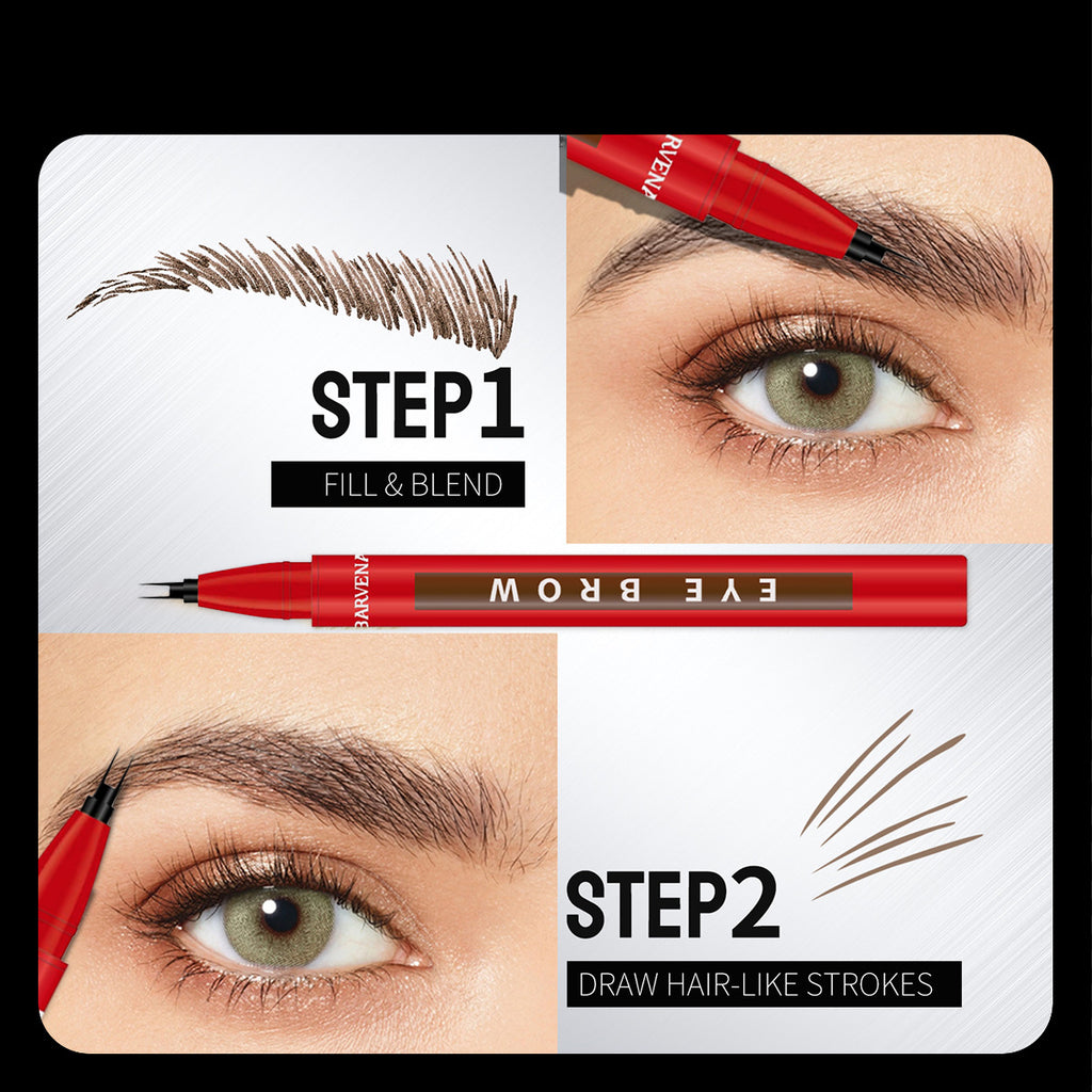 Crayon de sourcils façonnant la crème des sourcils