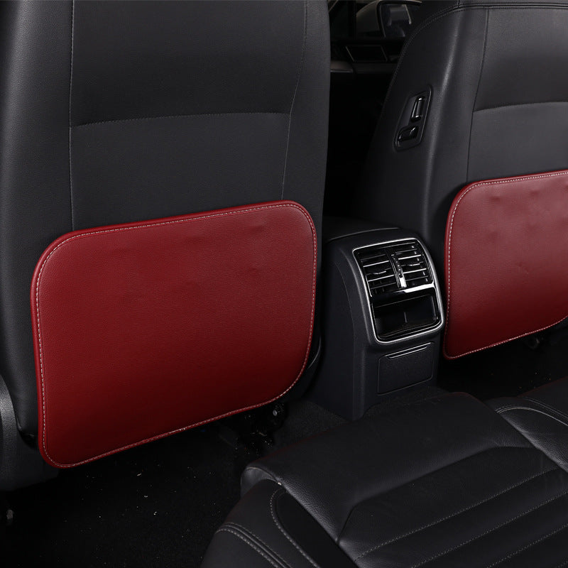 Tapis de siège en cuir de voiture pour enfants