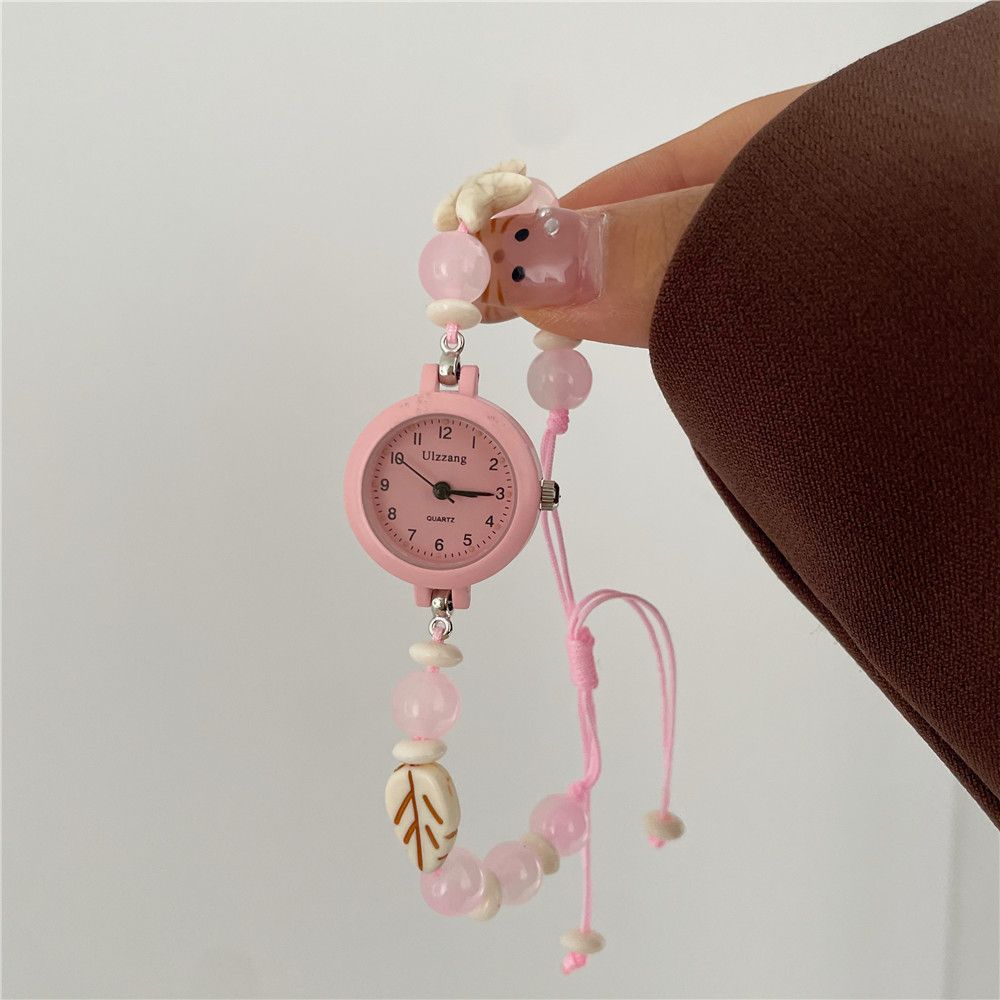 Créative Niche Unpopular Sweet Perled Watch Ins Style Haute Apparence