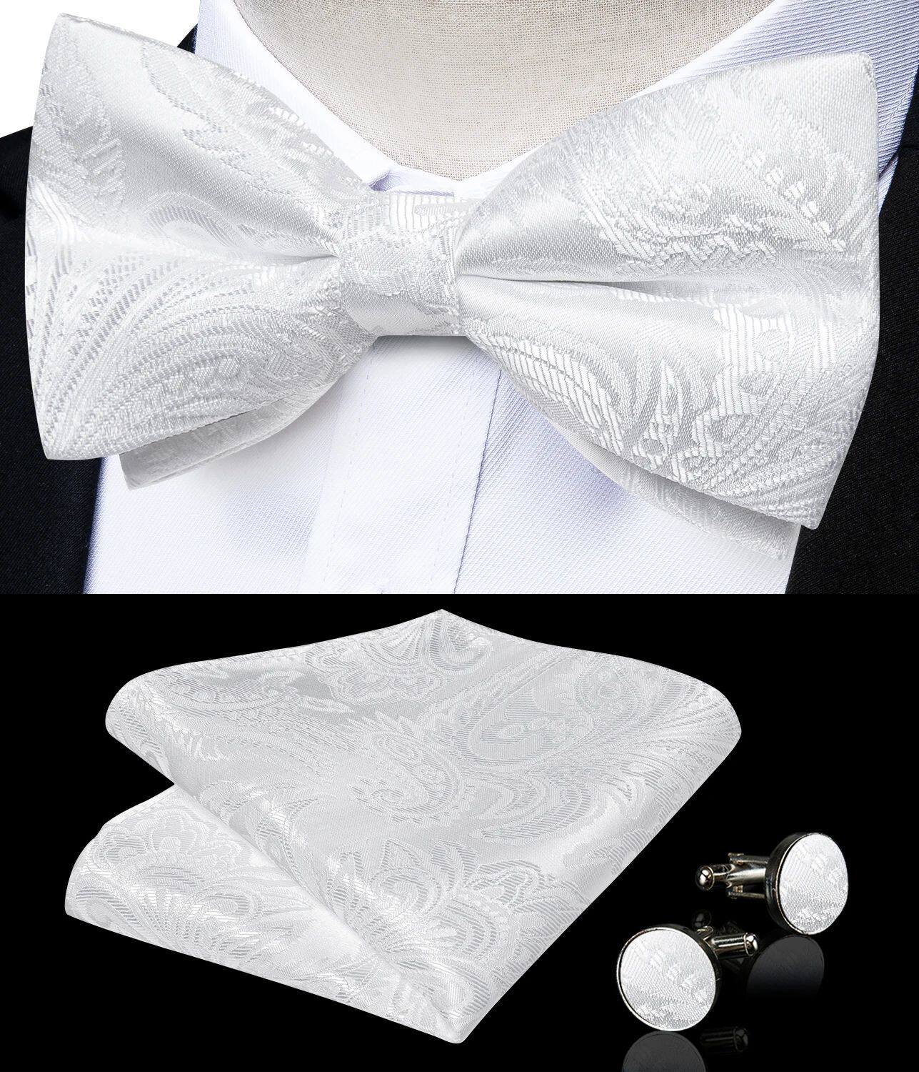 Élégant Ajustable pour hommes Bow Tie pré-lié