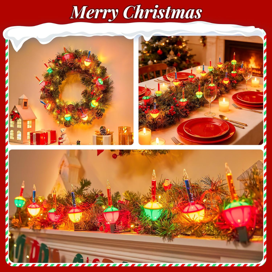 Lumières à cordes de Noël