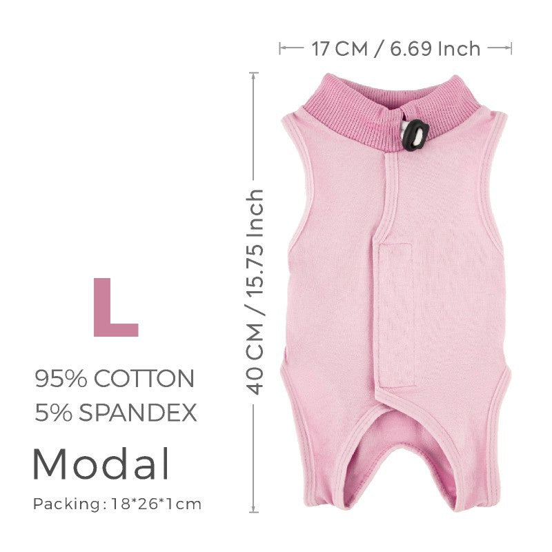 Cat Recovery Suit Cat Onesie pour les chats après chirurgie pour les blessures abdominales Cat Onesie pour Ca