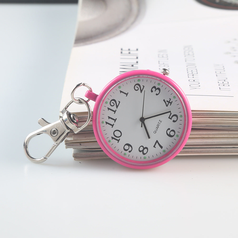 Effacer les chiffres Lumineux Montre porte-clés Pocket Watch